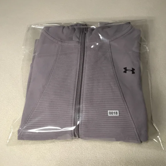 Under Armour Womens Zip-Up Hoodie Sweatshirt Sz S Purple. - Picture 13 of 13